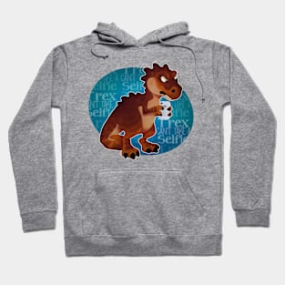 T-rex can't take a selfie Hoodie